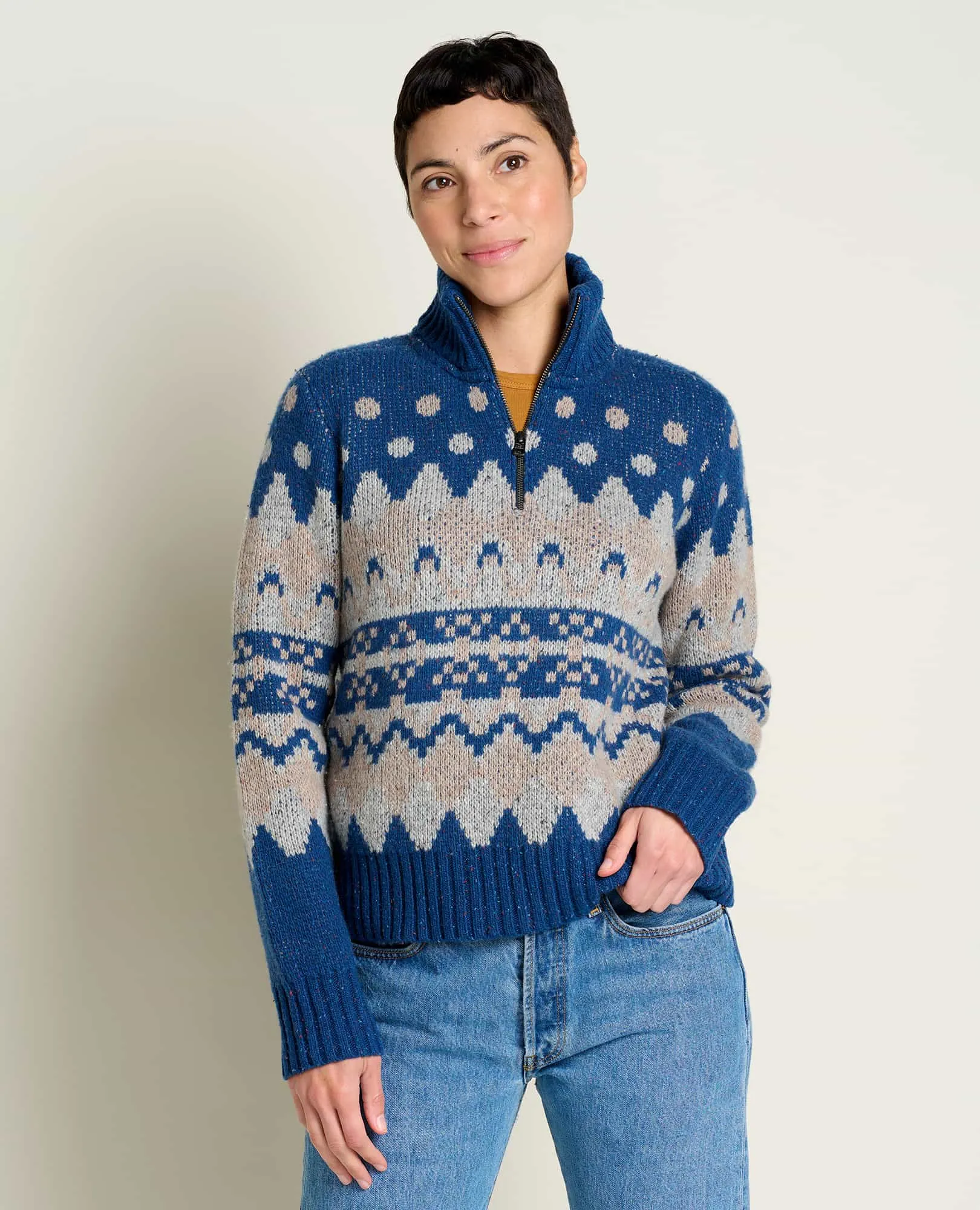 Women's Wilde Quarter Zip Sweater