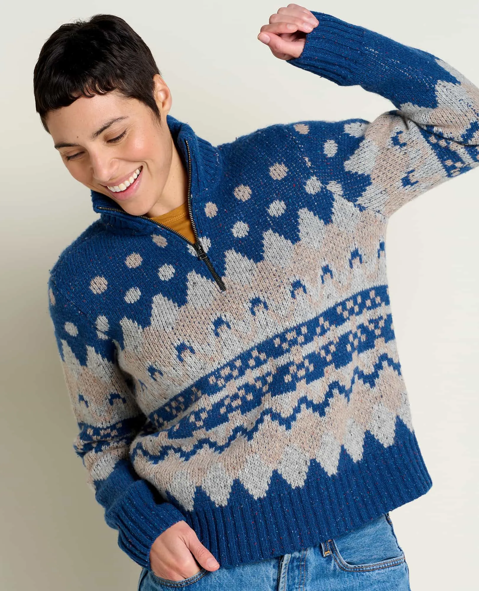 Women's Wilde Quarter Zip Sweater