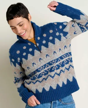 Women's Wilde Quarter Zip Sweater