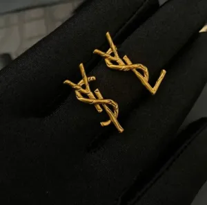 Women's YSL Vintage  Stud Earrings