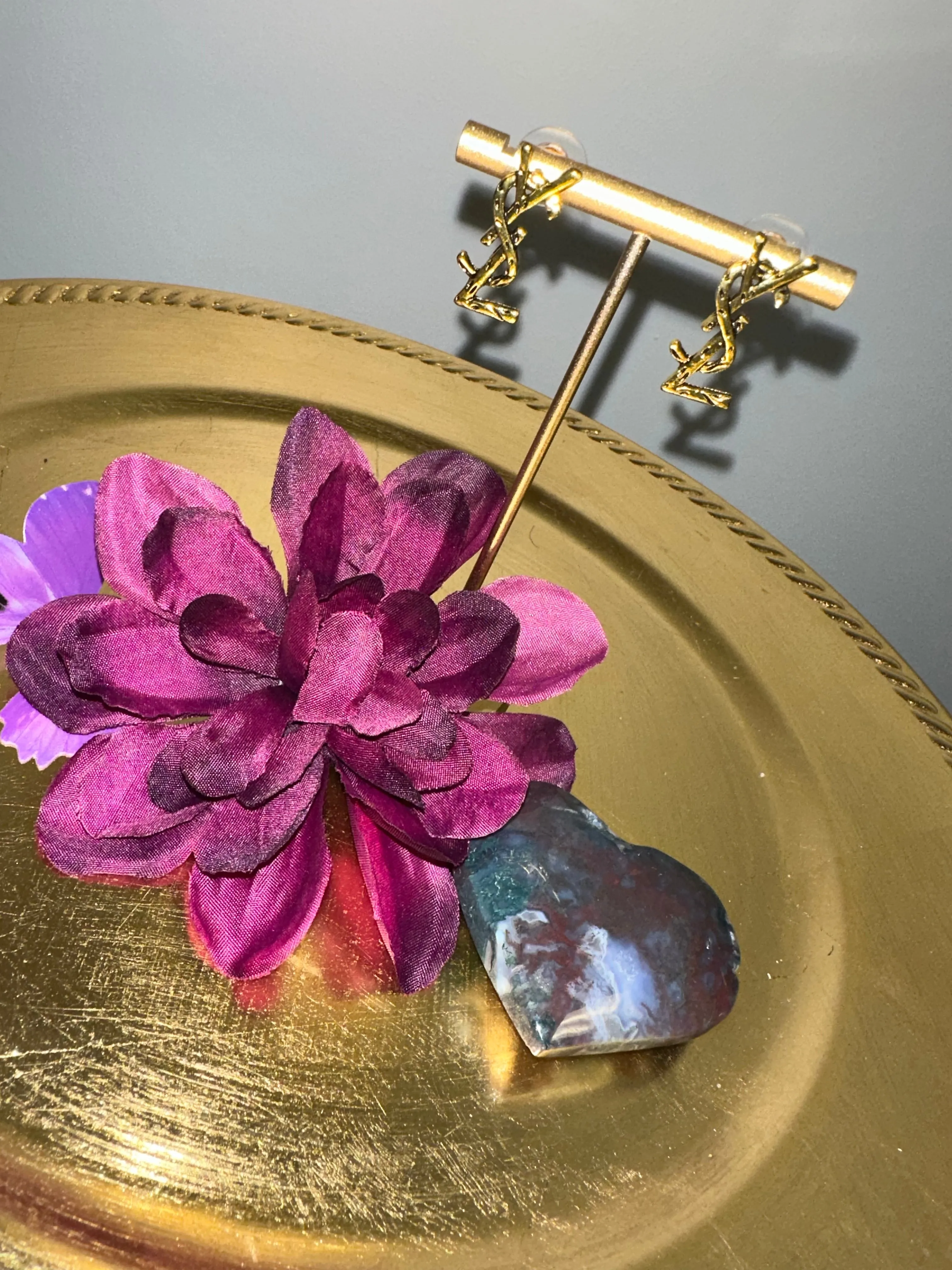 Women's YSL Vintage  Stud Earrings