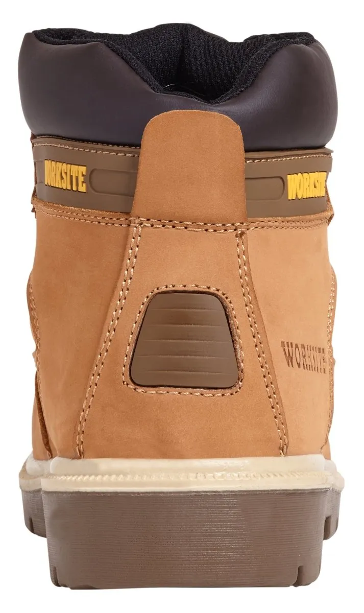 Worksite SS613SM 6" Nubuck Steel Toe Safety Boots