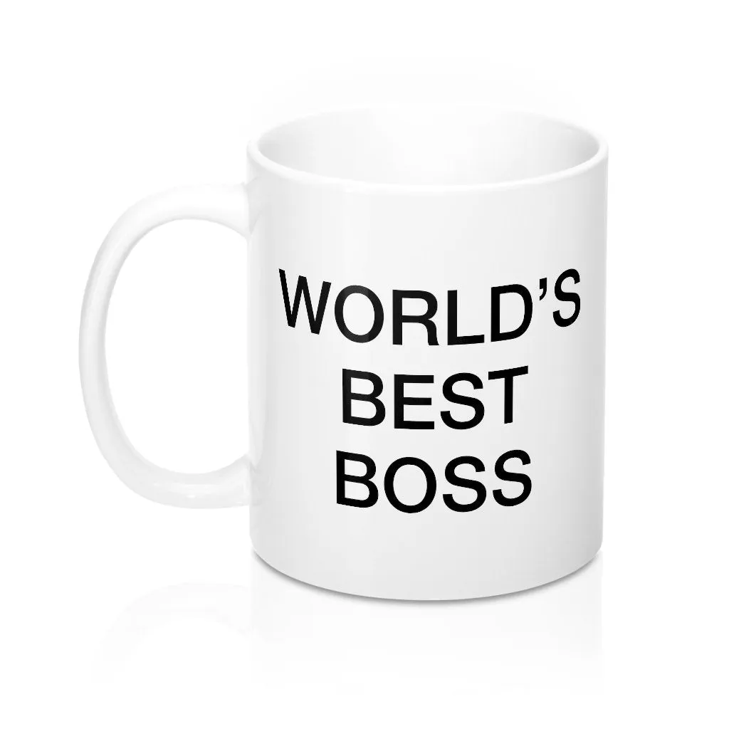 World's Best Boss Coffee Mug