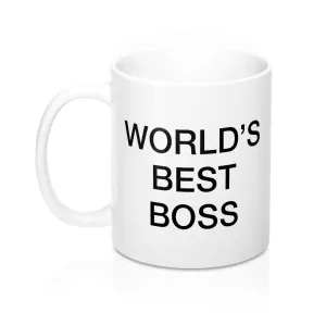 World's Best Boss Coffee Mug