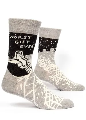 Worst Gift Ever Men's Crew Socks