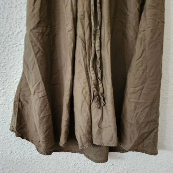Xirena Bella Belted Long Skirt in Agave Women's Size XS