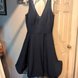 XSCAPE GORGEOUS V-NECK A-LINE COCKTAIL DRESS SIZE 8