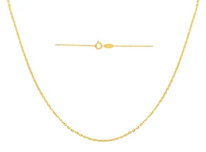 Yellow Gold Cable Chain