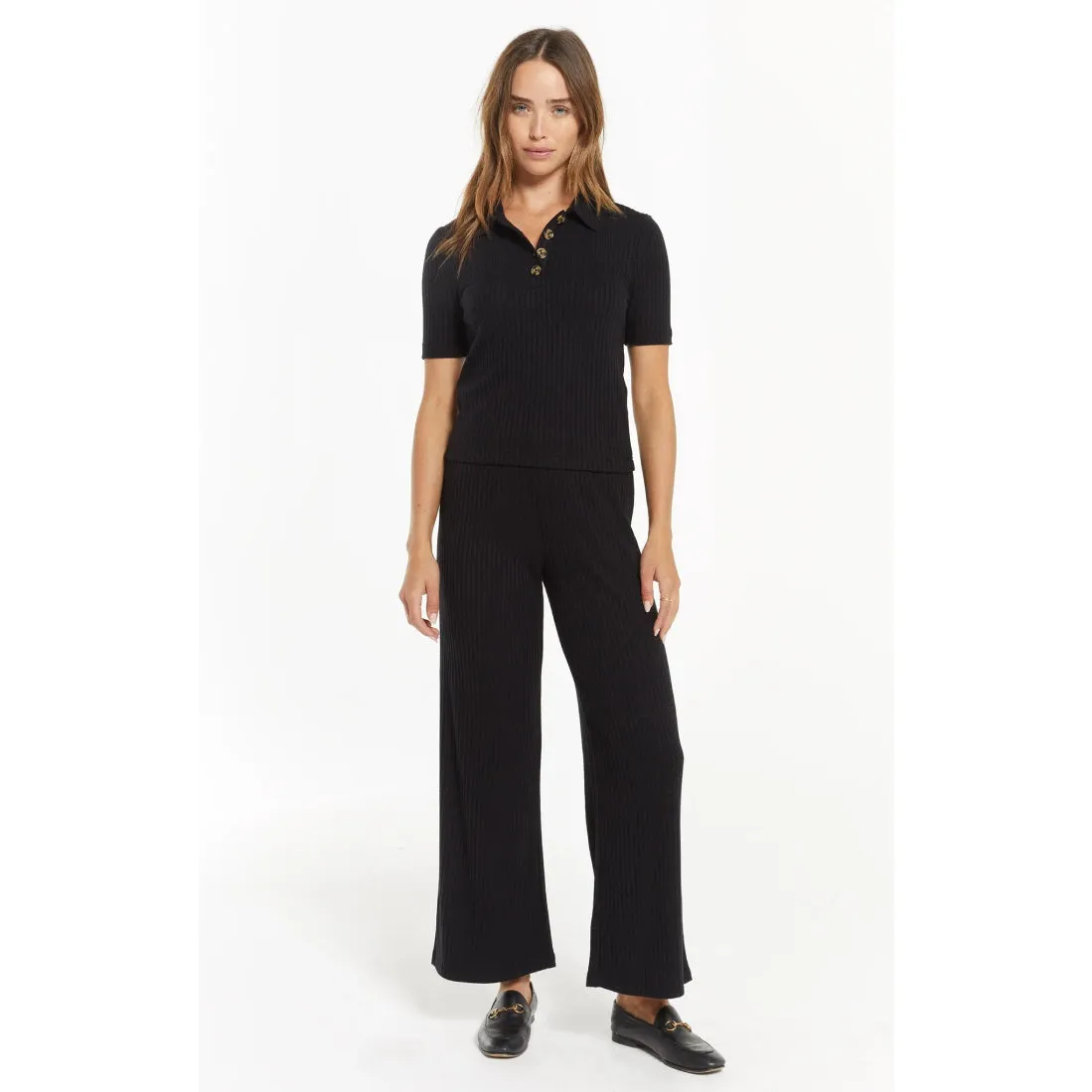 Z Supply Women's Geri Wide Rib Pant